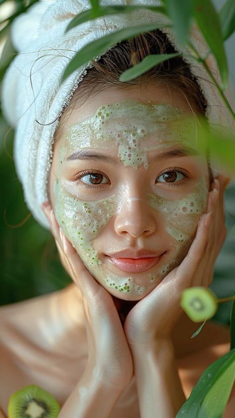 Gesichtsbehandlung Zürich natürliche Maske Hautpflege Kosmetik Evergreen